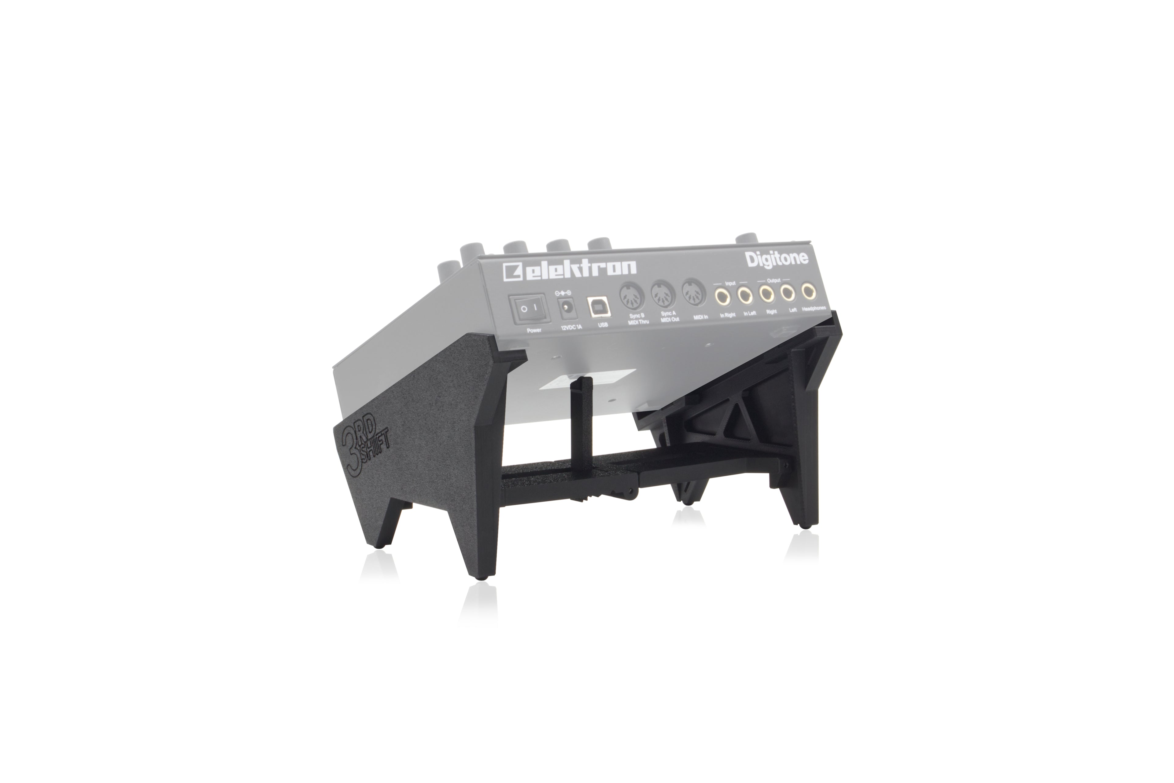 3RD SHIFT EFS-1 | Foldable performance stand for Elektron Digitakt MKI & MKII, Digitone MKI & MKII, Syntakt, Analog Heat MKI & MKII & +FX